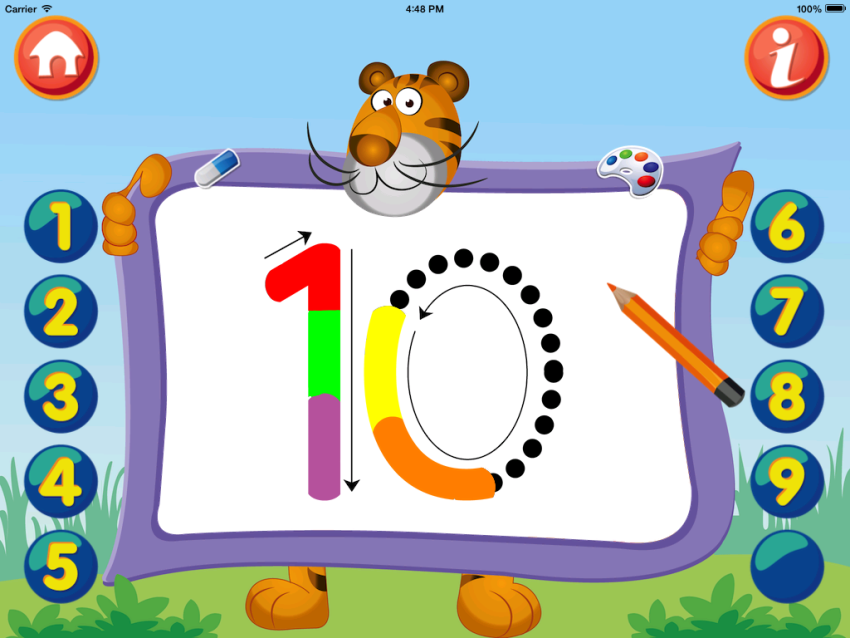 free Number Kids - Counting Numbers & Math Games for iphone instal