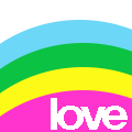 Logo for RainbowLove Greetings Pro