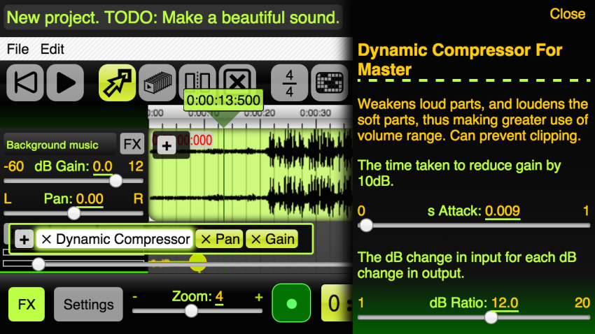 audio editor iphone