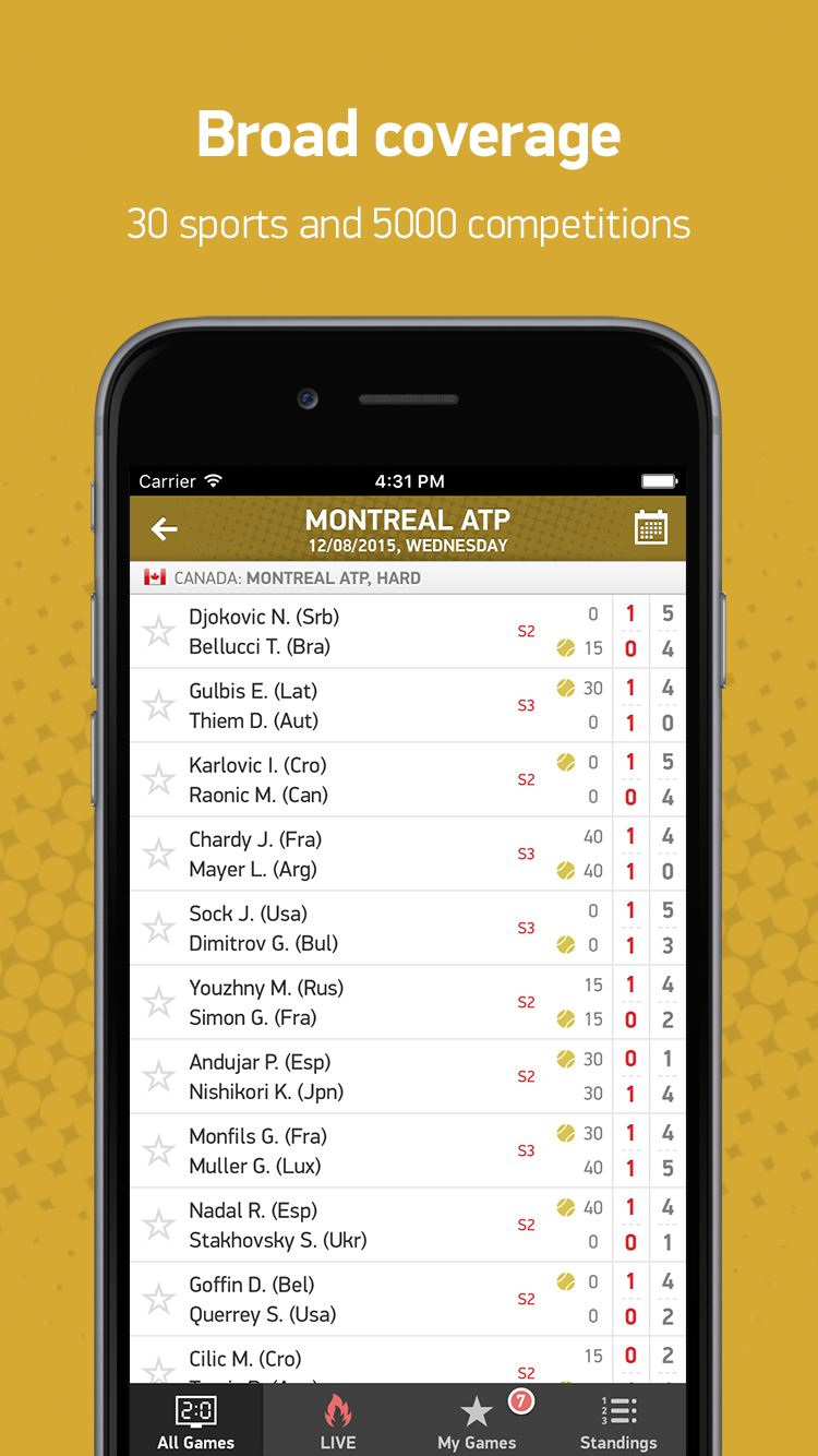 Mobile deals football flashscore