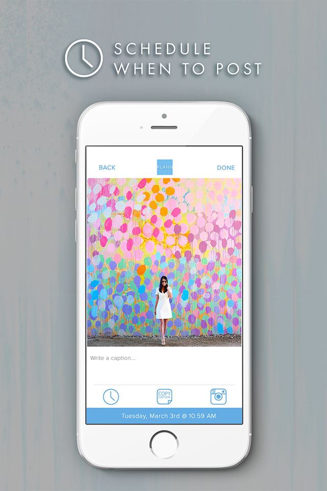 Plann - Visual planner + scheduler for Instagram Mobile App | The Best