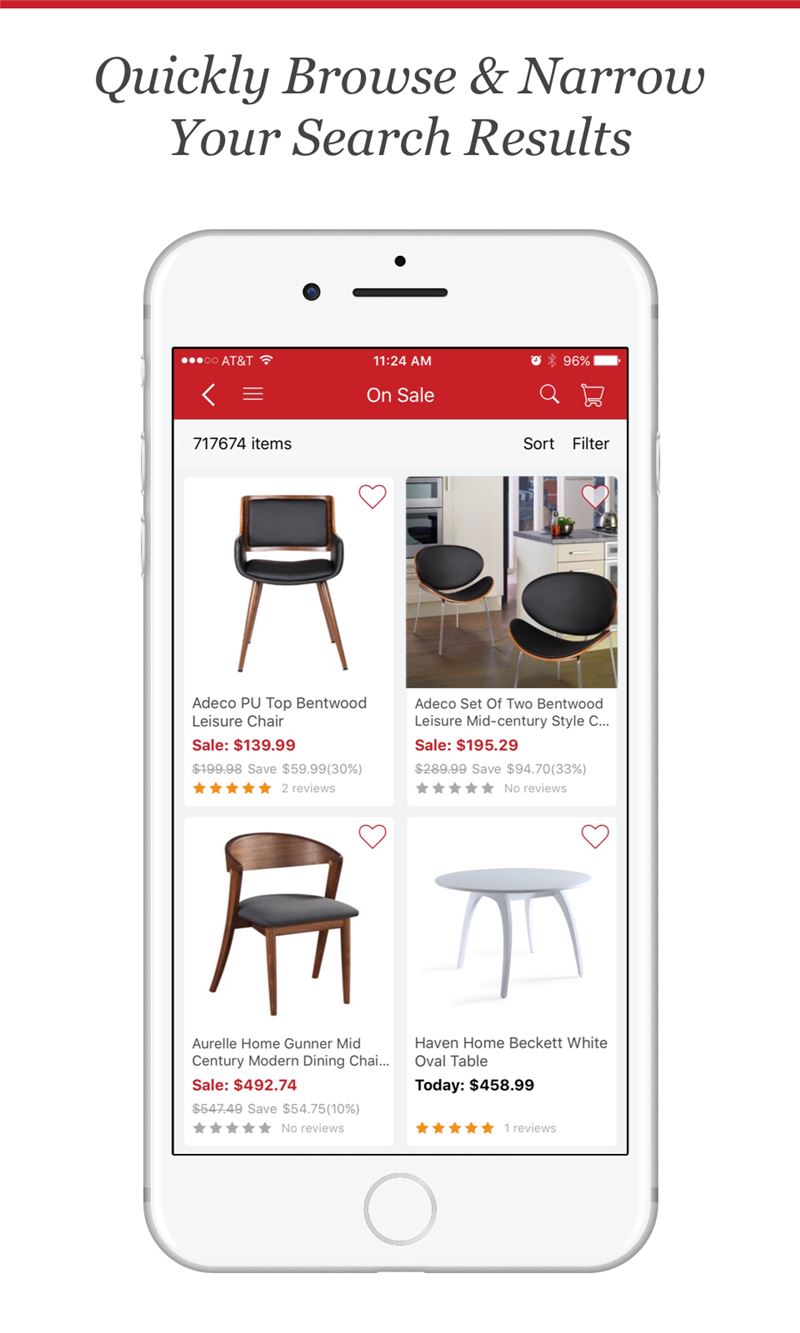 Overstock Com Mobile App The Best Mobile App Awards