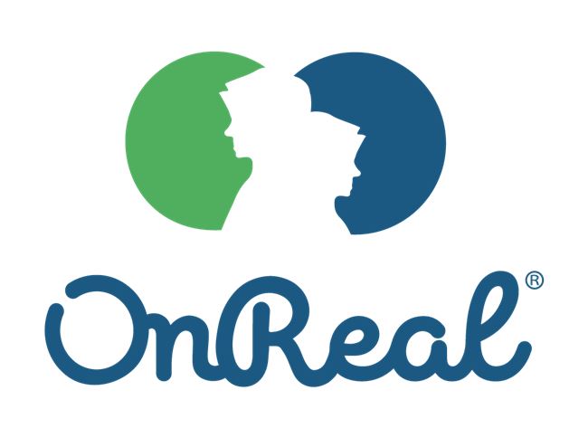 Logo for OnReal 