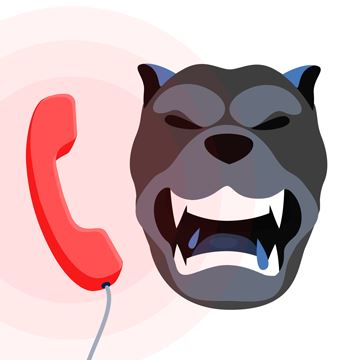Logo for CallHound: Unwanted Calls Blocker