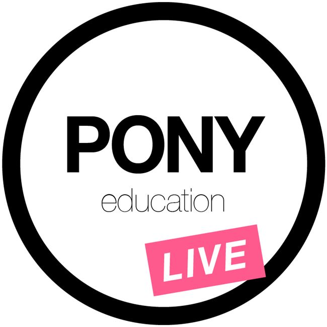 Logo for Pony Education LIVE
