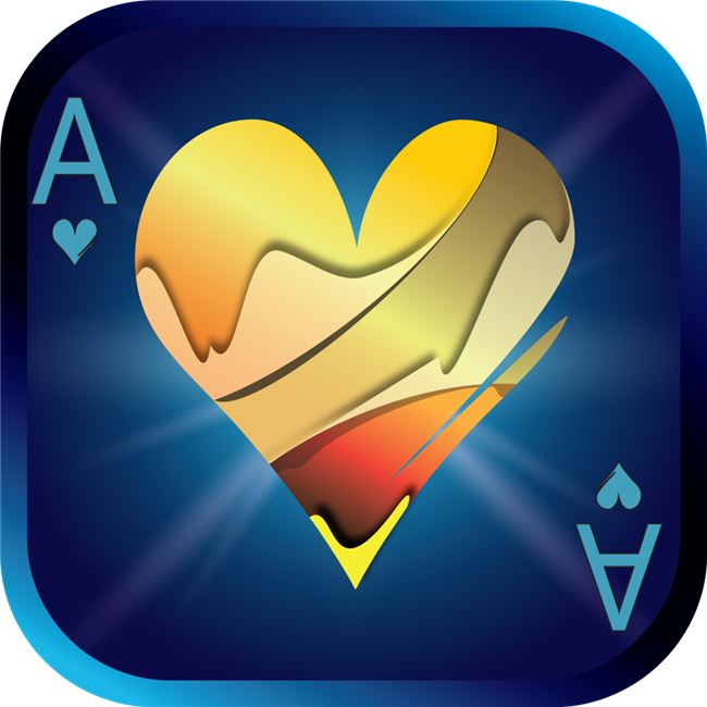 Logo for Hearts Online - Card Games