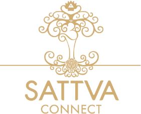 Logo for Sattva Connect: An Award-Wining Authentic Yoga & Fitness App