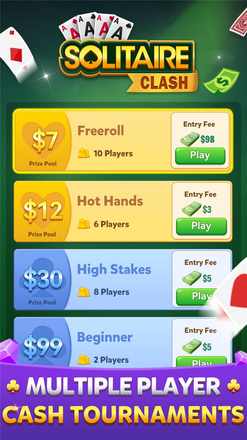 Solitaire Clash Mobile App The Best Mobile App Awards