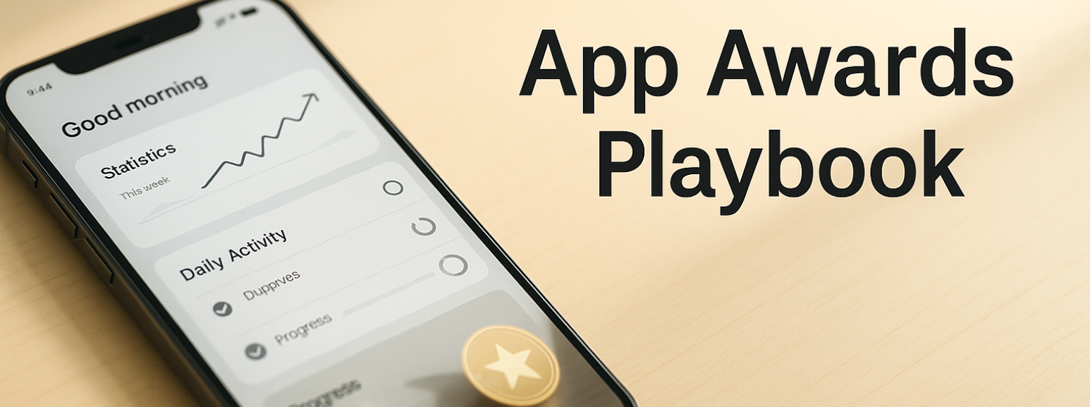 App Awards Playbook: Turn Entries Into Users