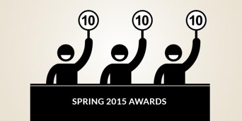 Spring 2015 awards are being judged, Summer 2015 awards are open